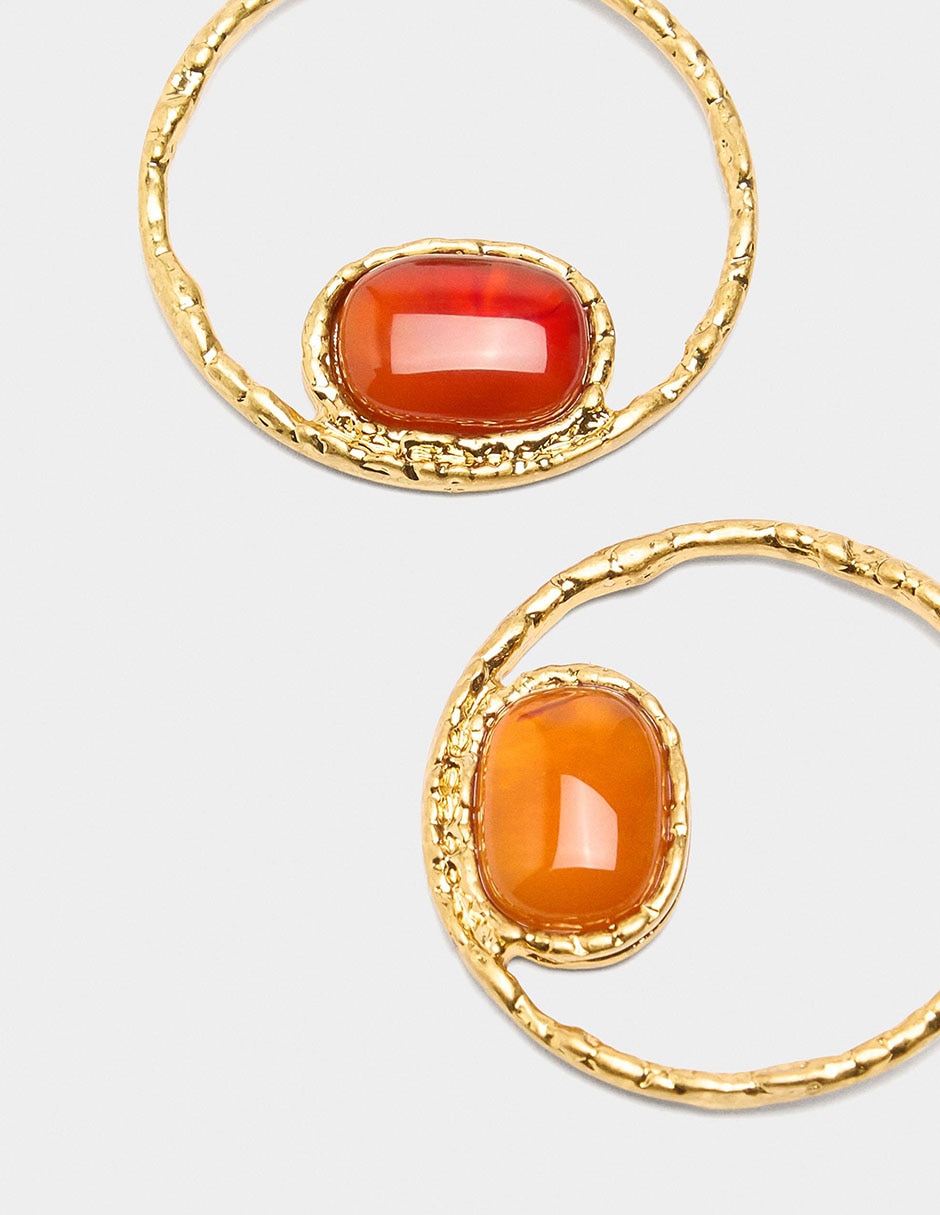 Aretes de aros Caiiro 3