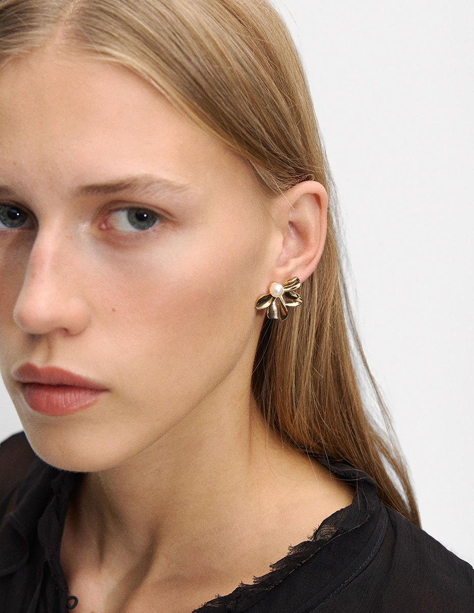 Aretes con acabado pavé 2