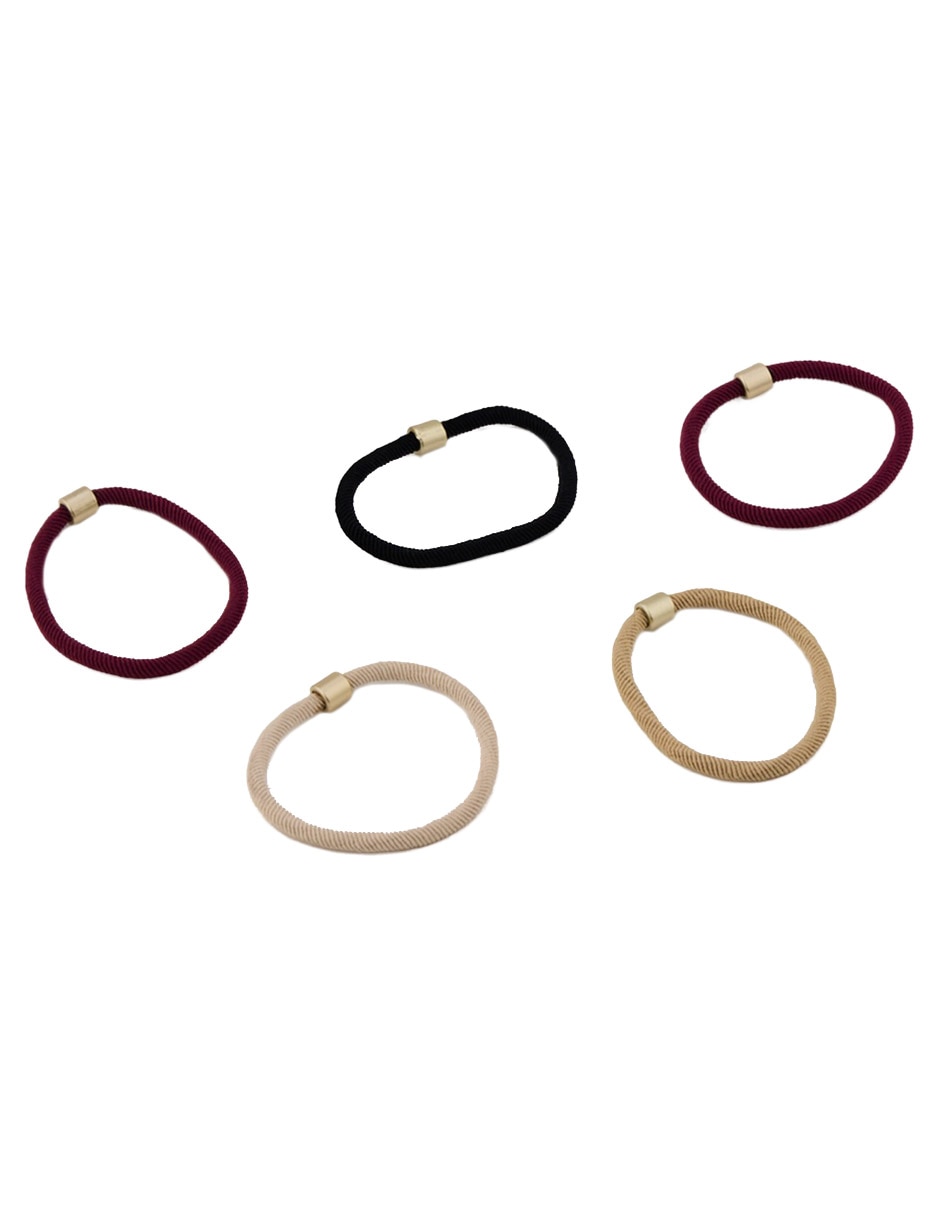 Set ligas para cabello 3