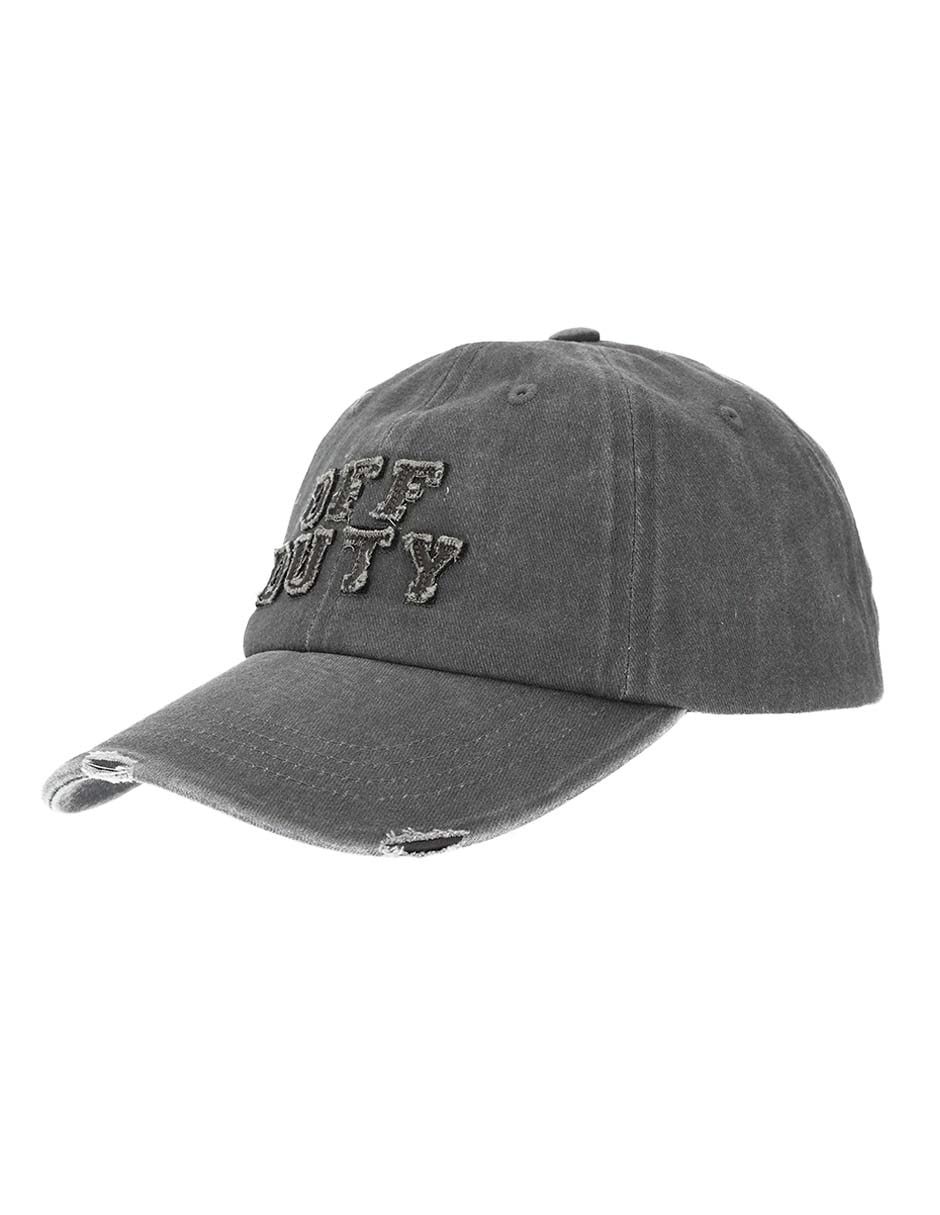 Gorra con visera curva hebilla para adulto 3