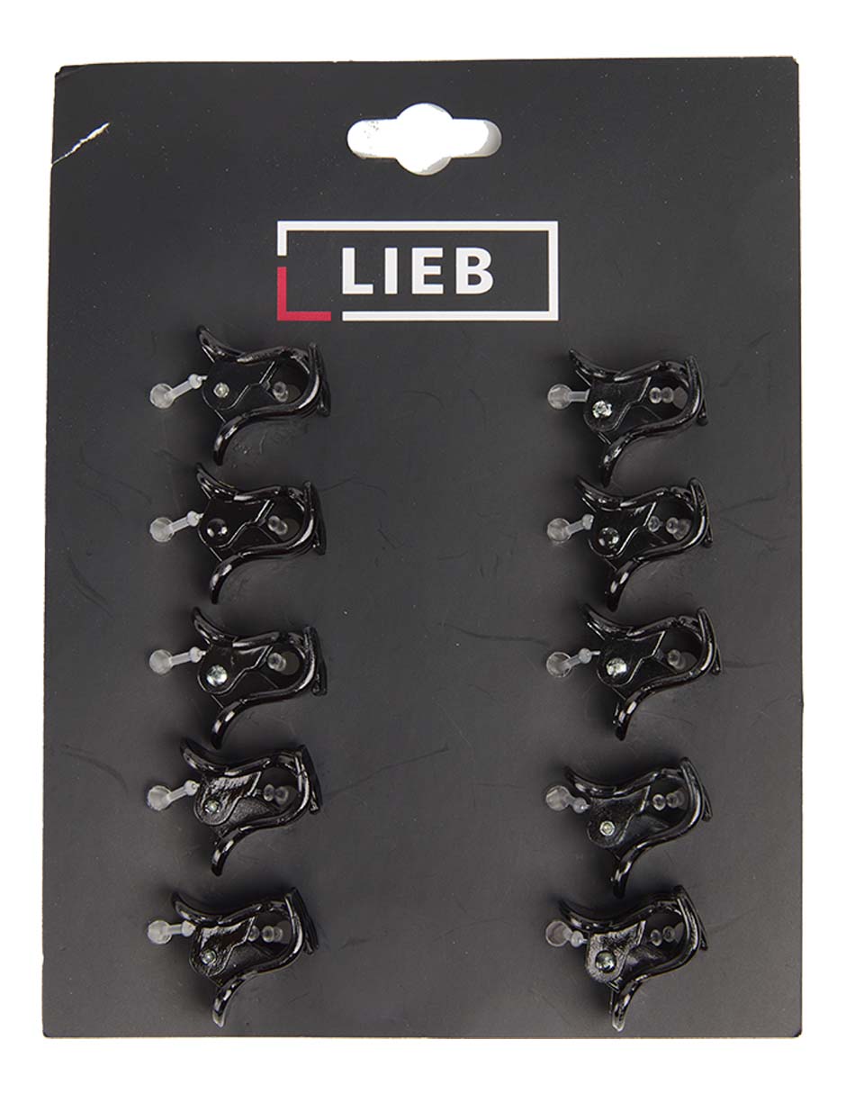 Set de pinzas para el cabello de plástico 5