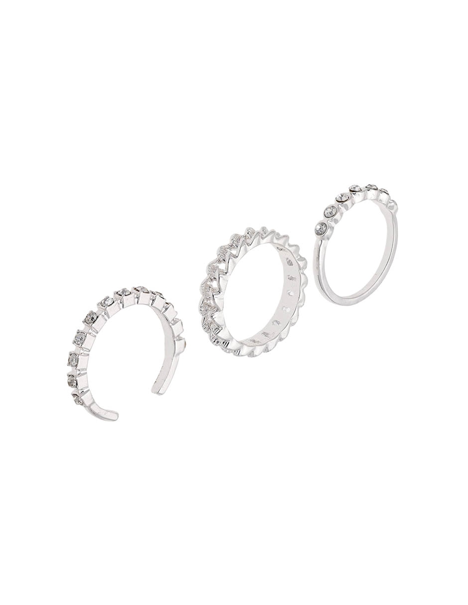 Set anillo brillante 3