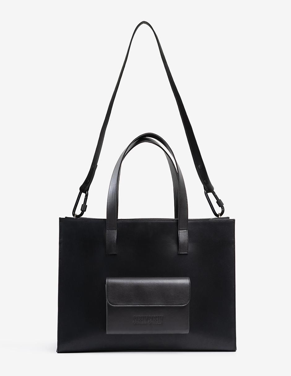 Bolsa tote de piel unisex 2