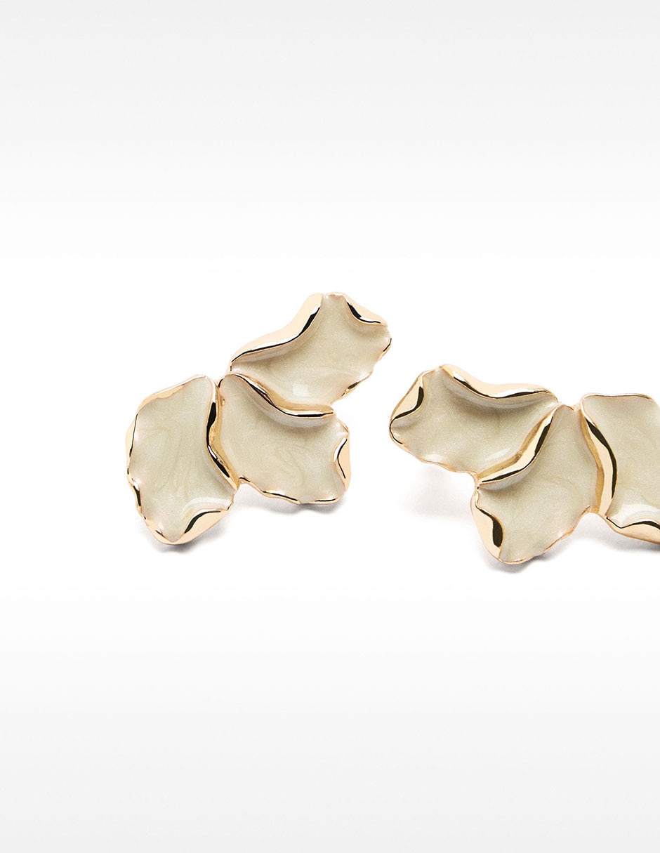 ARETES PARFOIS 205683, SIN TAMAÑO, BEIGE
