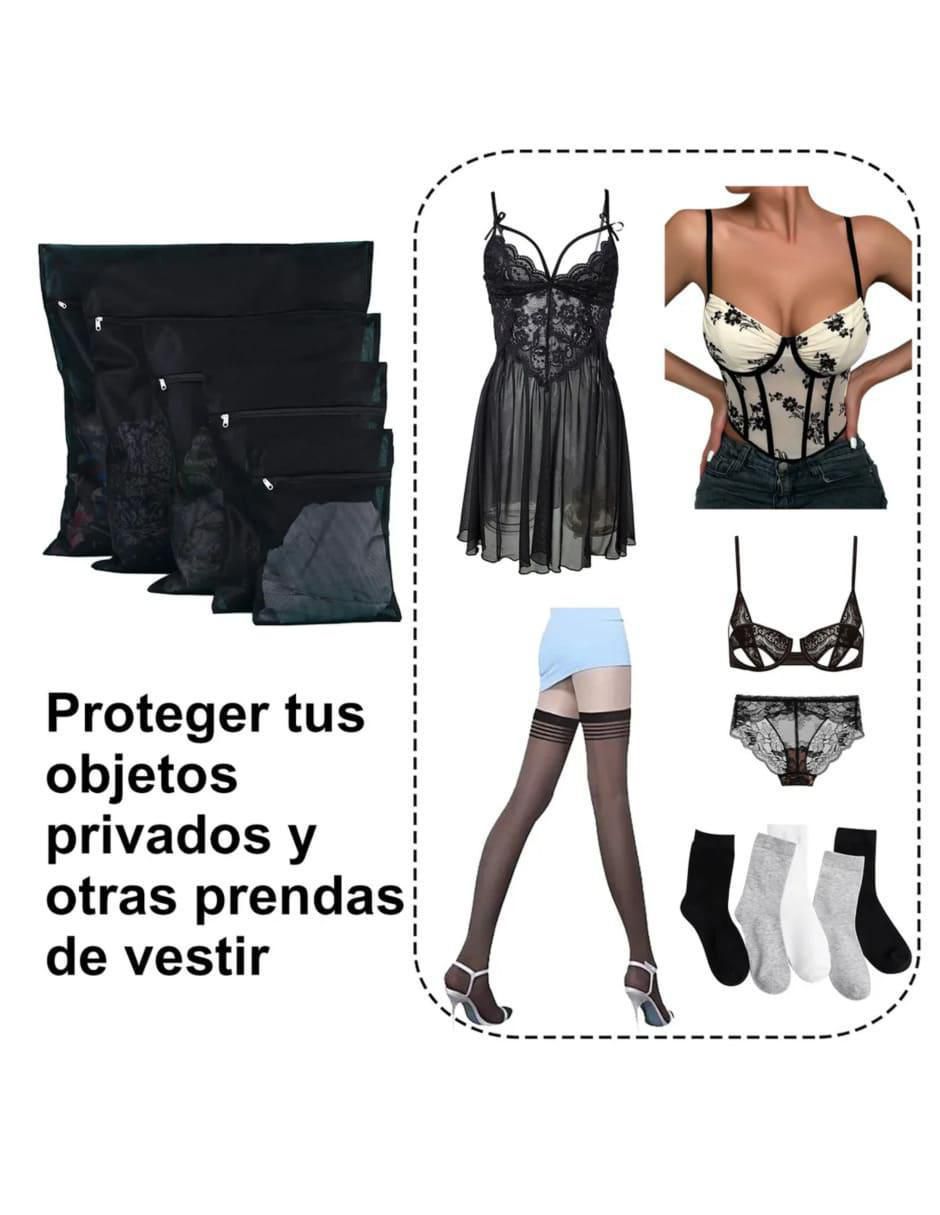 Set de bolsas organizadoras 5 piezas 3