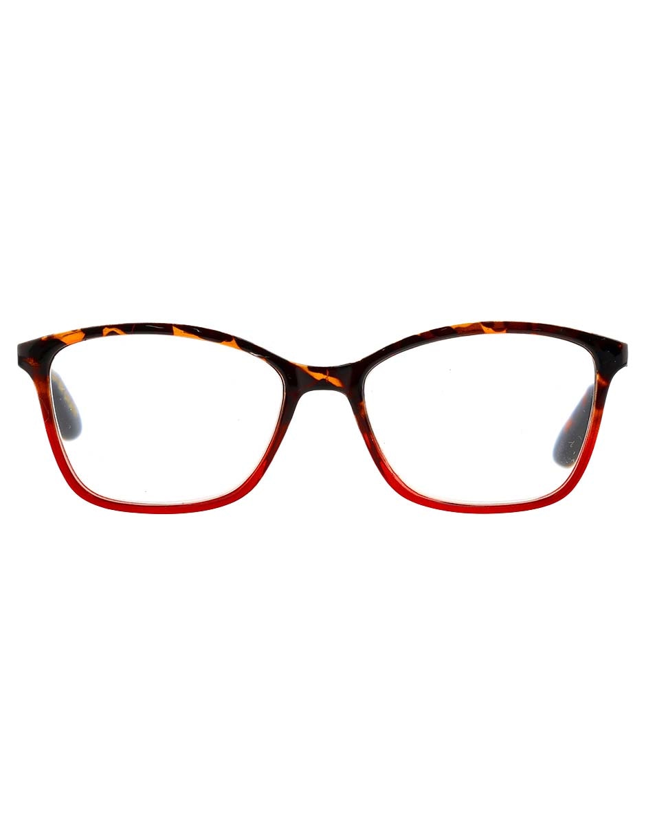Lentes para vista cansada Edelyn Wine cuadrado para mujer 1