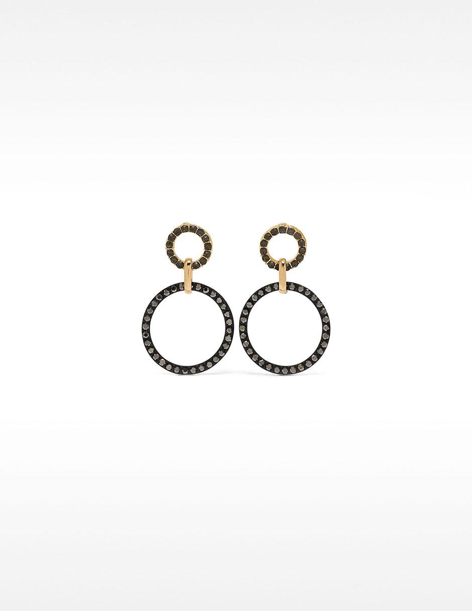 Aretes redondos con acabado pavé