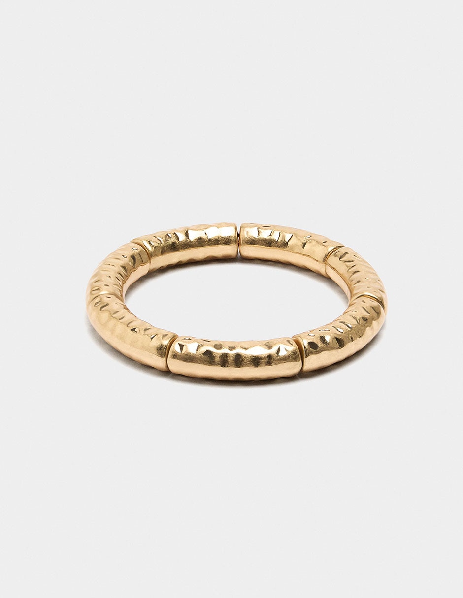 Pulsera Golden Basics con acabado brillante