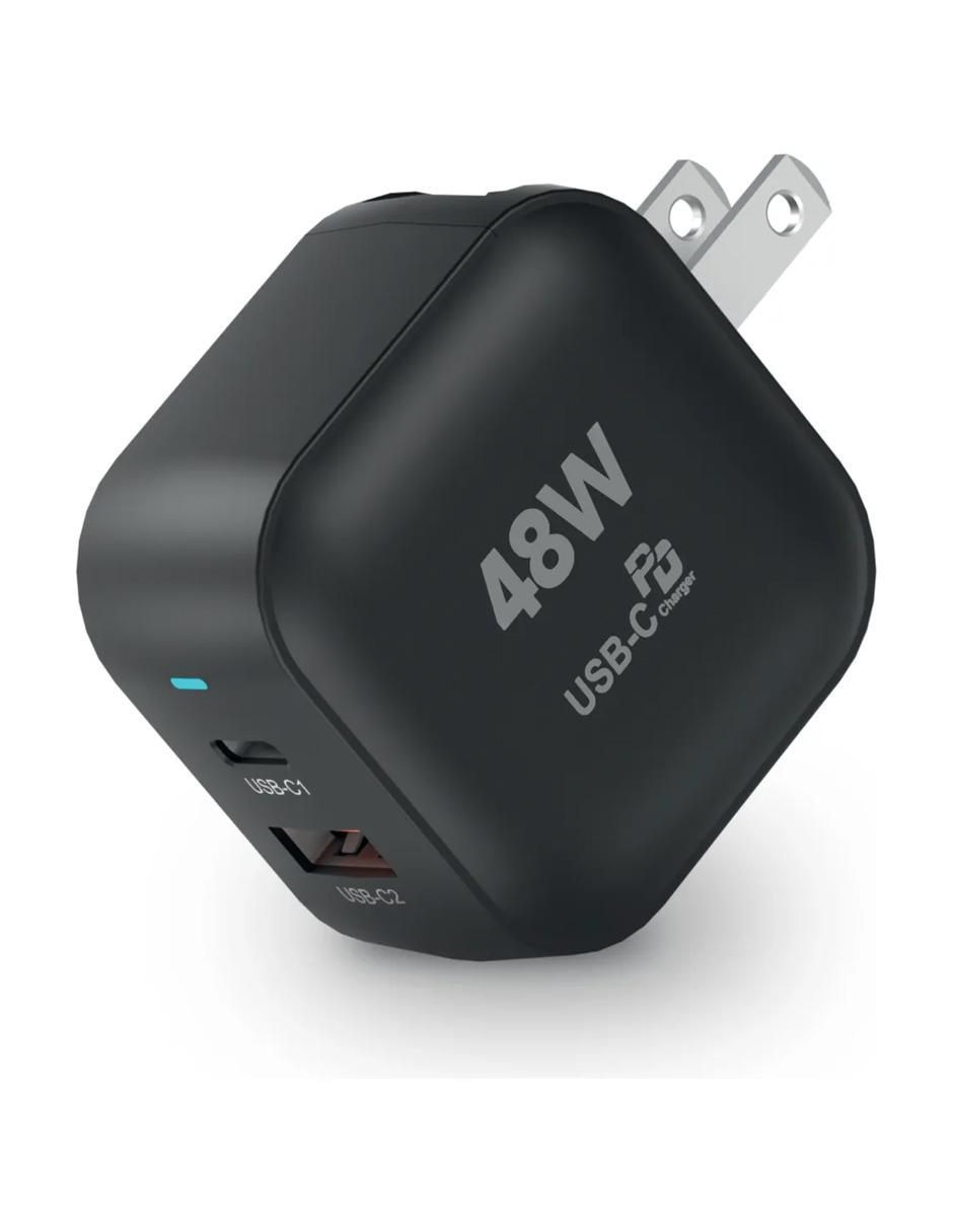 Adaptador de corriente de 48 w usb + usb tipo c