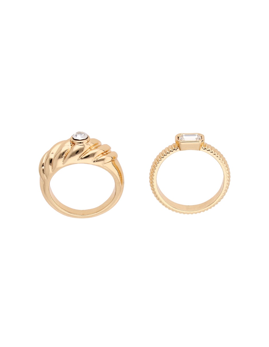 Set anillo acabado brillante 2