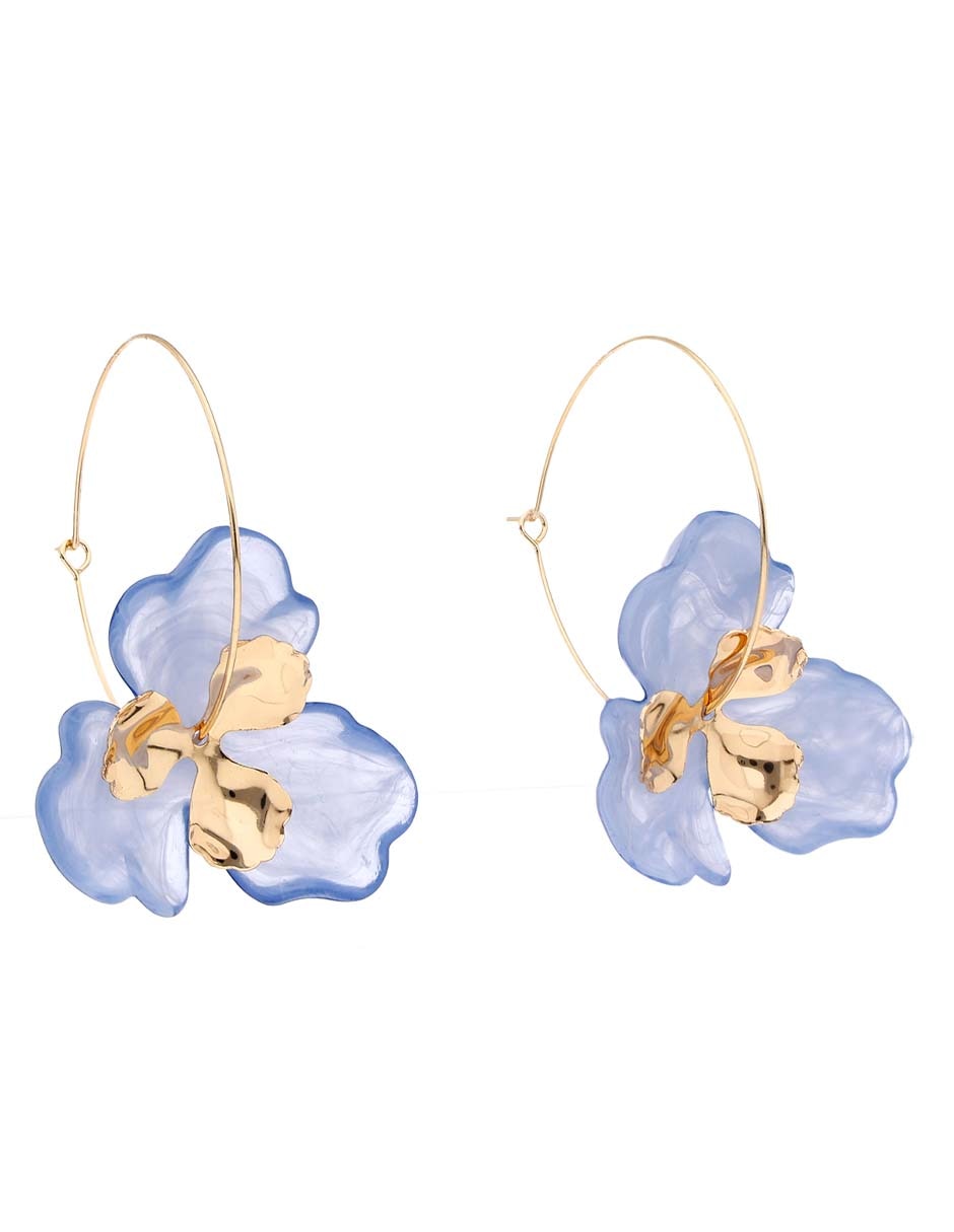 Aros flor con acabado liso 2
