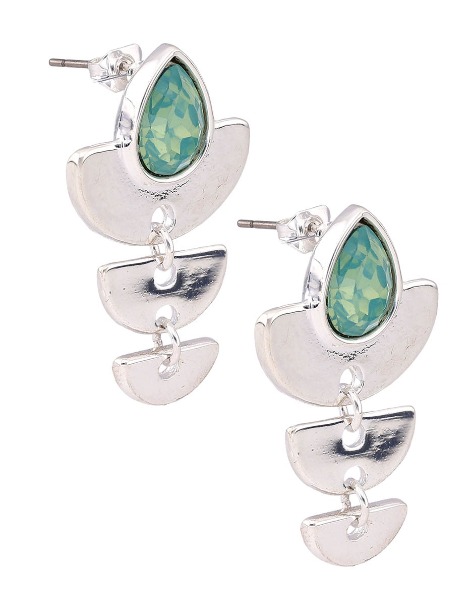Aretes cortos con acabado liso 2