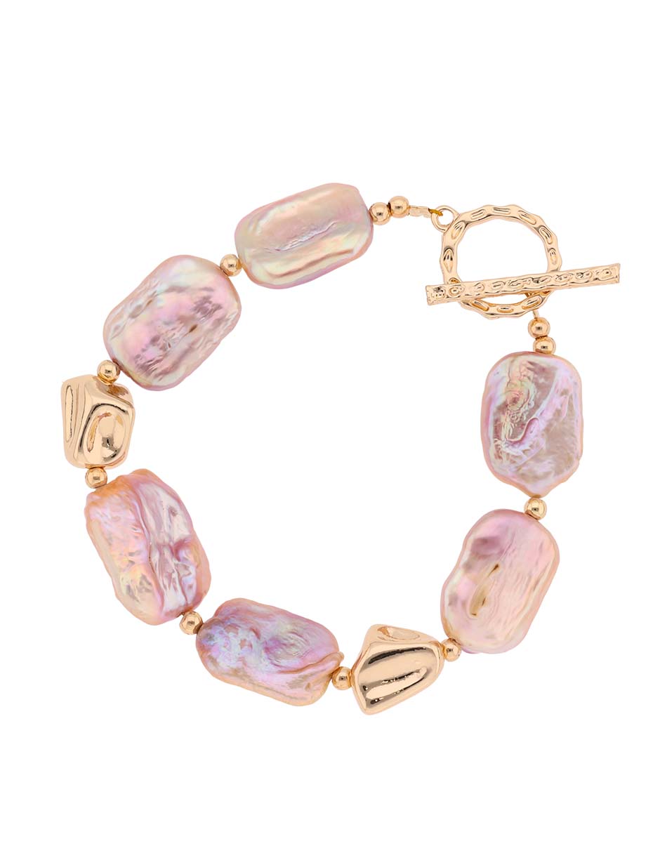 Pulsera acabado martillado