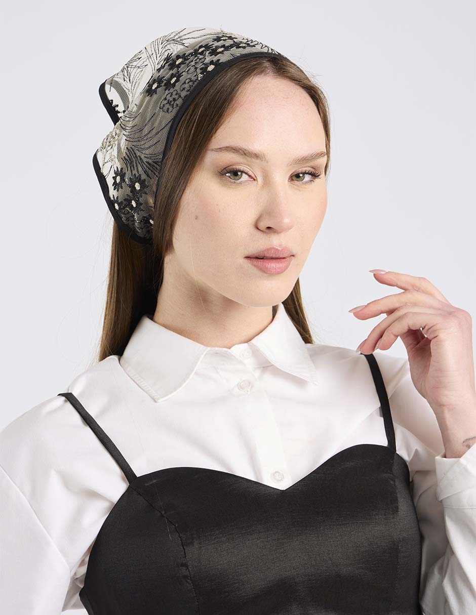 Turbante para mujer estampado floral 4