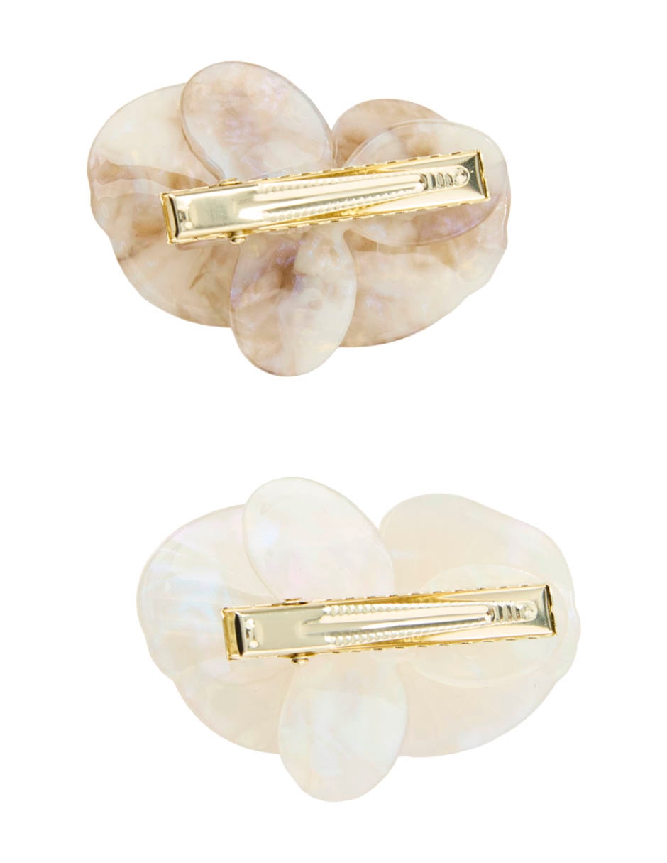 Set de broches para cabello con acabado brillante 3
