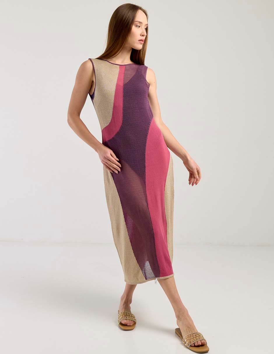 Vestido midi playa para mujer 3