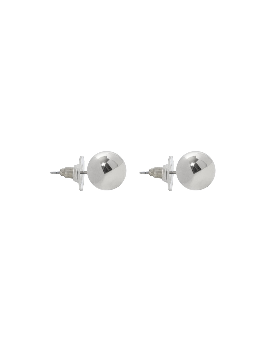 ARETES MAP MER-4972GD METAL, PLATEADO