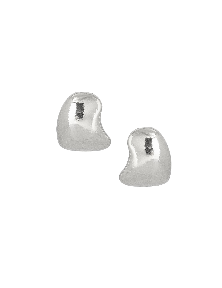 ARETES MAP OJE-12187GDC META, PLATEADO