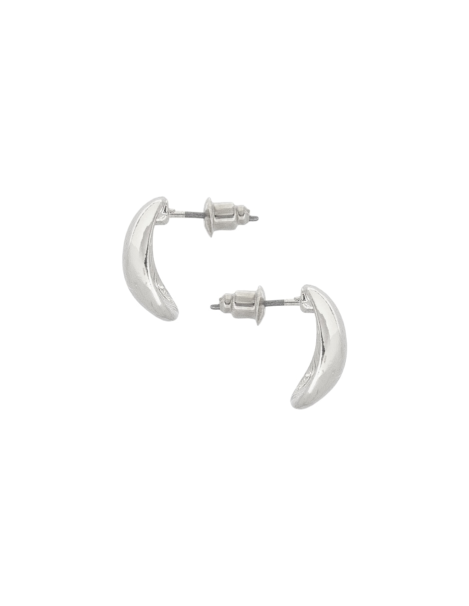 ARETES MAP OJE-12187GDC META, PLATEADO