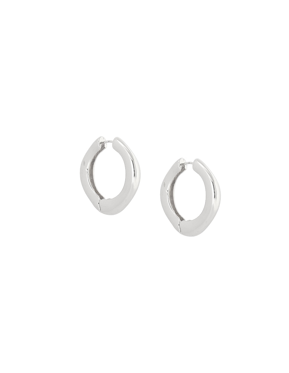 ARETES MAP ME-91404GD METAL, PLATEADO
