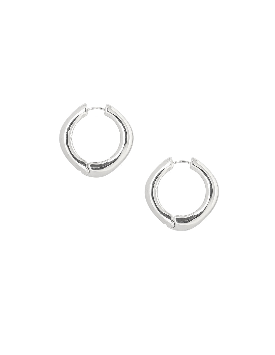 ARETES MAP ME-91404GD METAL, PLATEADO