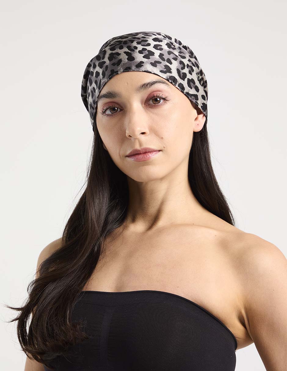 Turbante para mujer estampado animal print 4