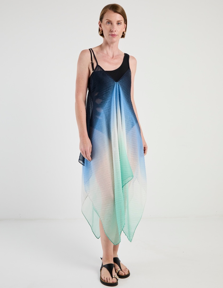 Salida de playa kimono para mujer