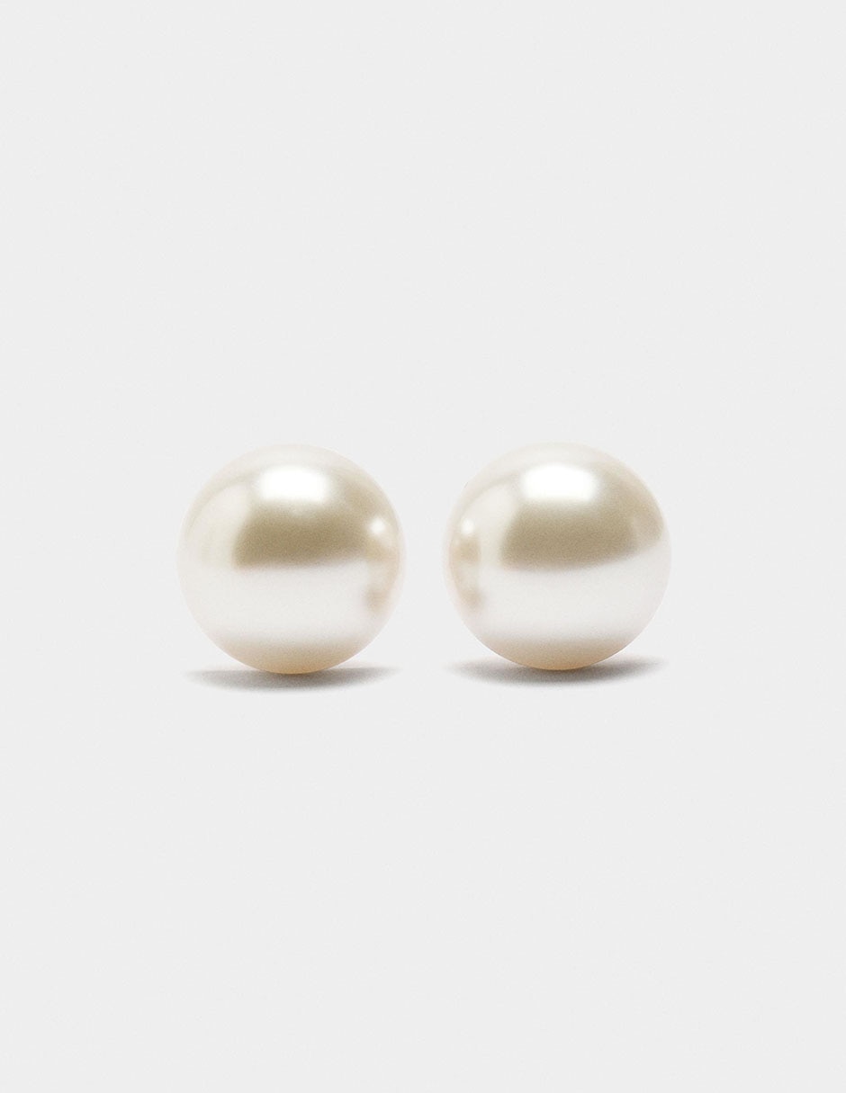 Aretes individual Stay Mixed con acabado pulido