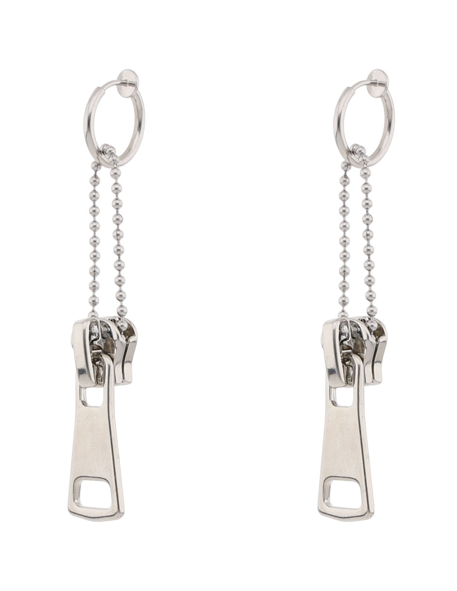 Aretes largos con acabado brillante 2