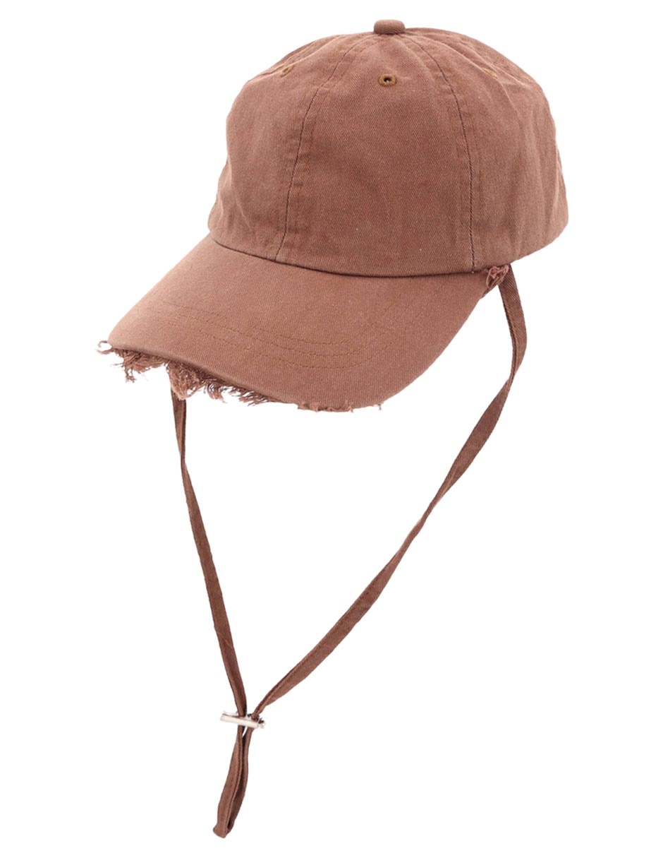 Gorra con visera curva hebilla para adulto 5