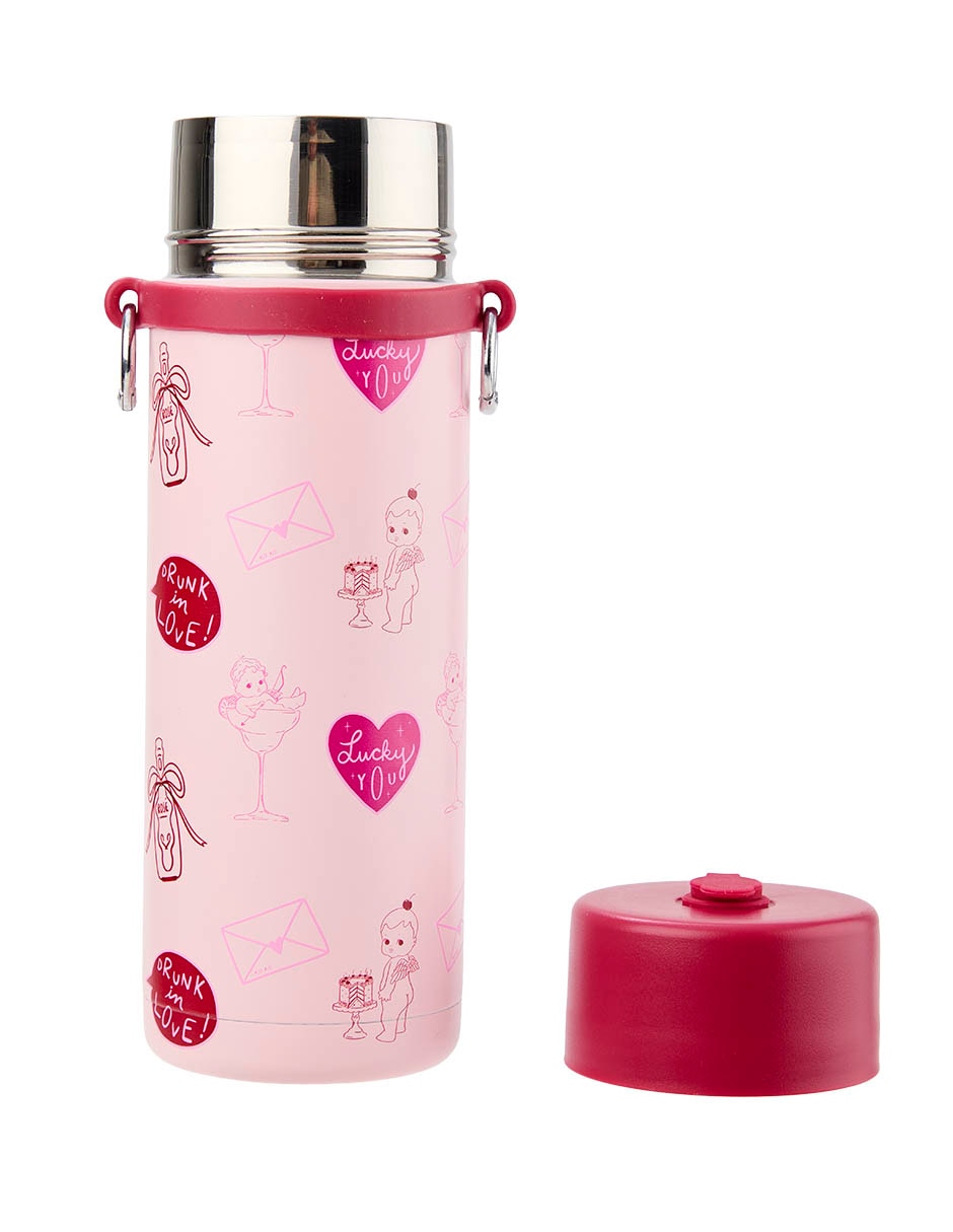 Termo de acero inoxidable con tapa rosca 650 ml 5