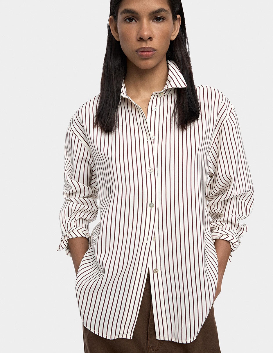 Camisa manga larga para mujer 4