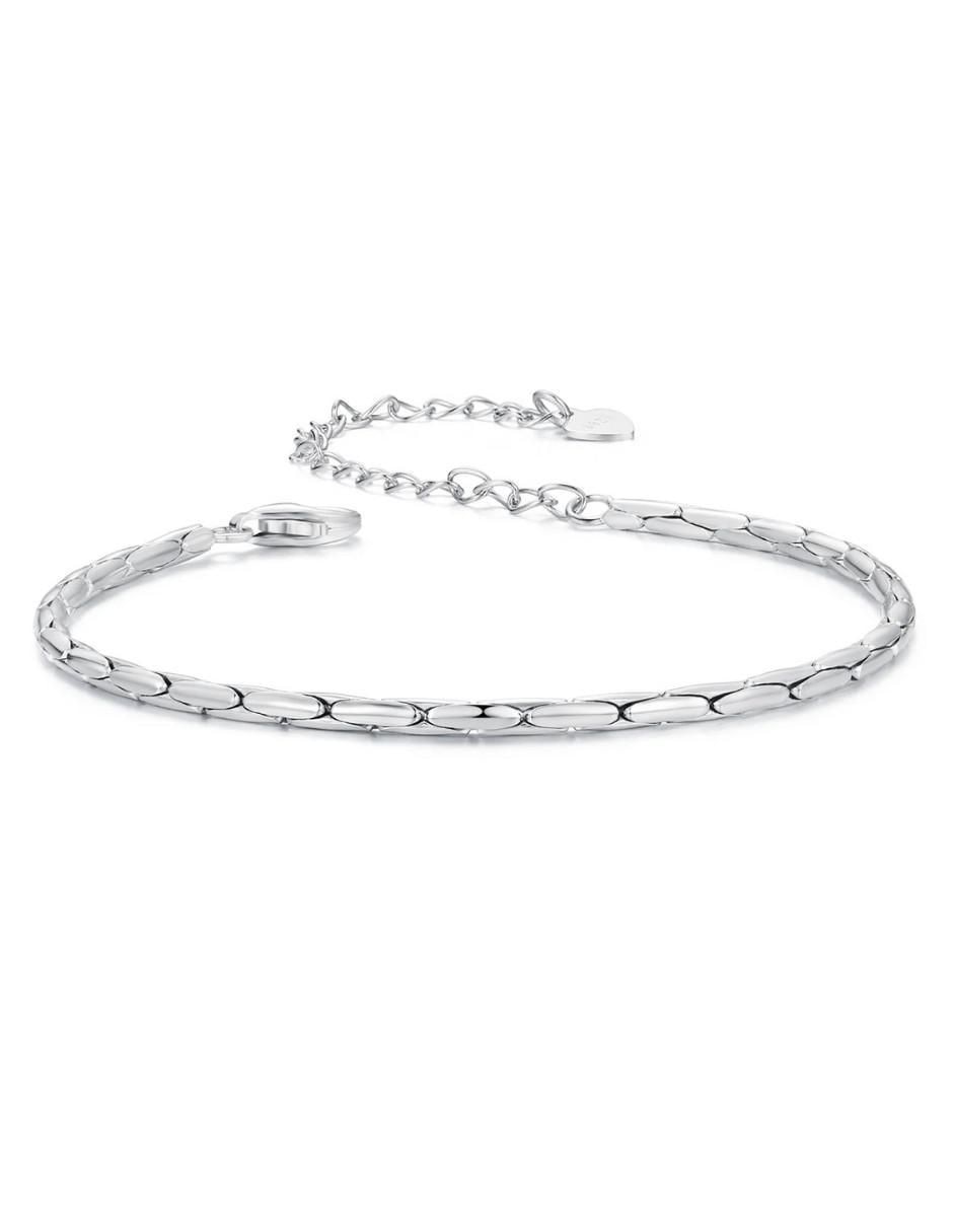 Pulsera de plata p 925 Beauty con acabado pulido