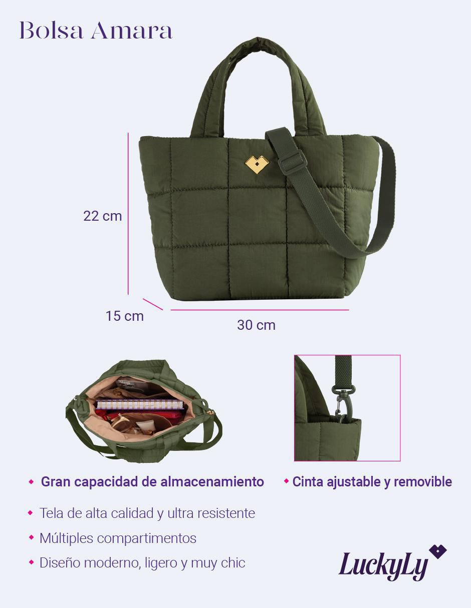 Bolsa crossbody amara para mujer 11