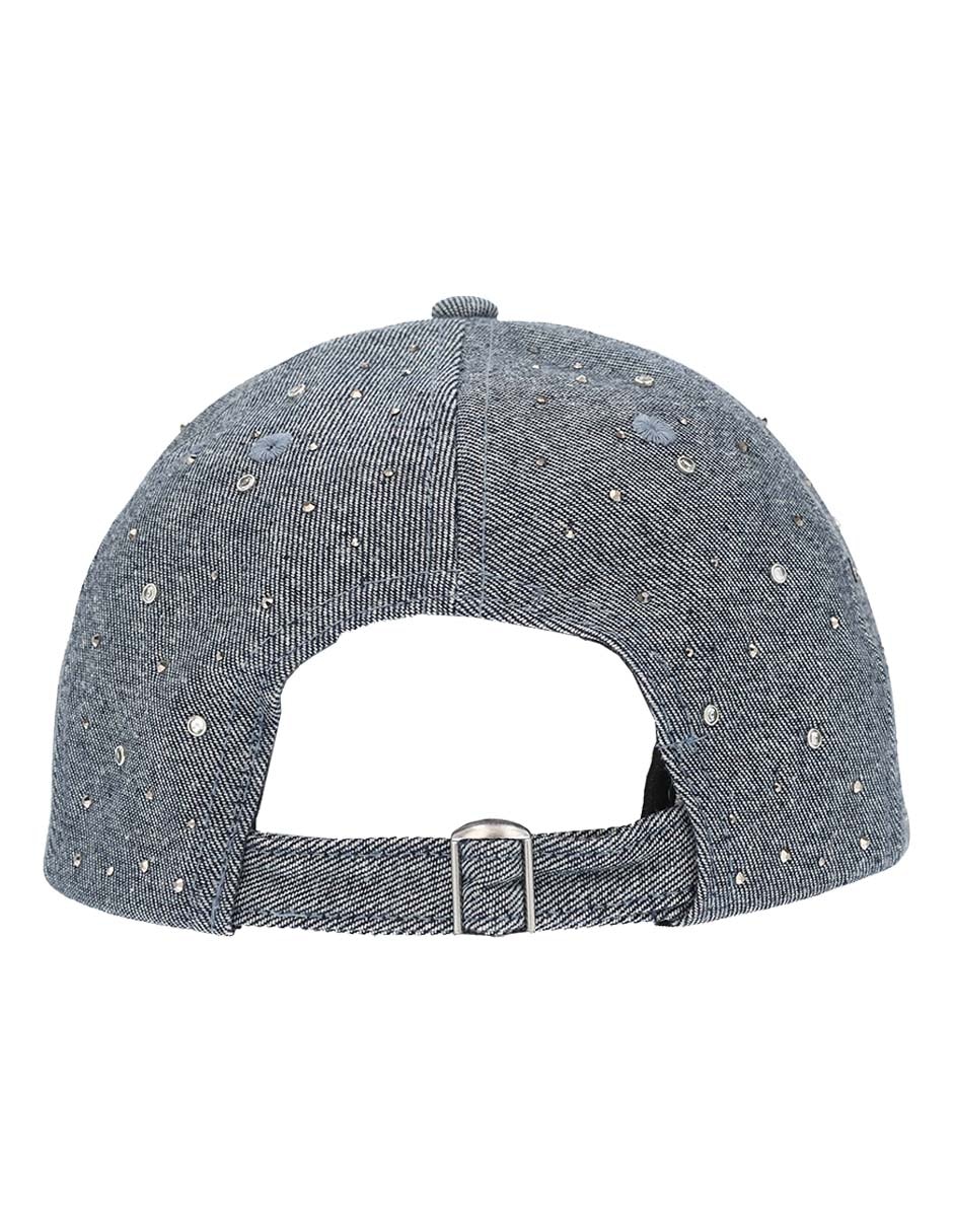 Gorra visera curva hebilla casual para mujer 2