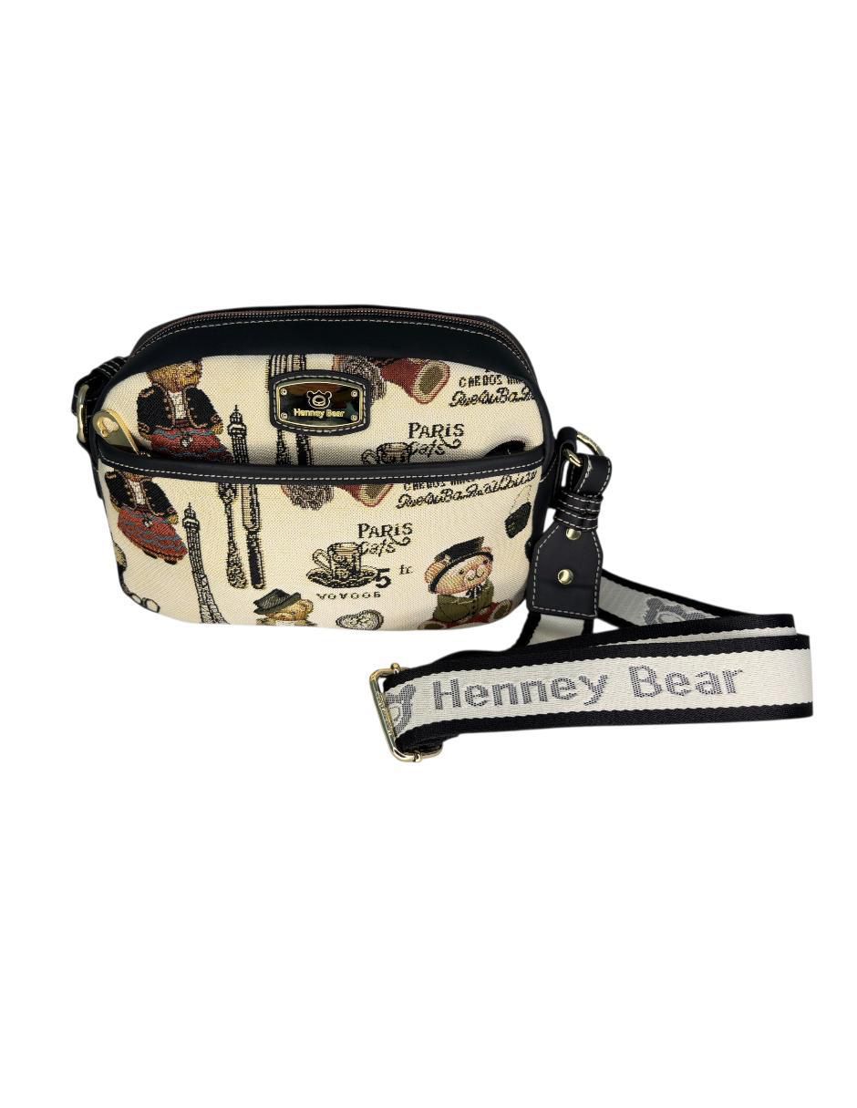 Bolsa crossbody Paris Bear para mujer