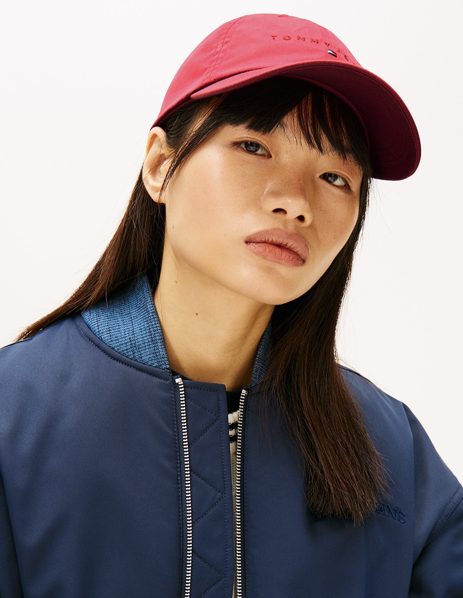 Gorra visera curva cerrada TJW Linear Logo para mujer 4