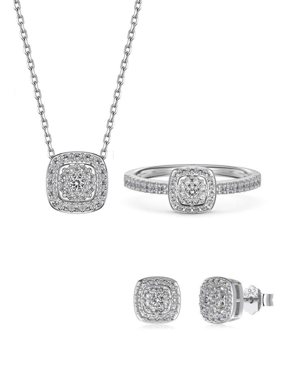 Set collar Éternelle de plata P 925