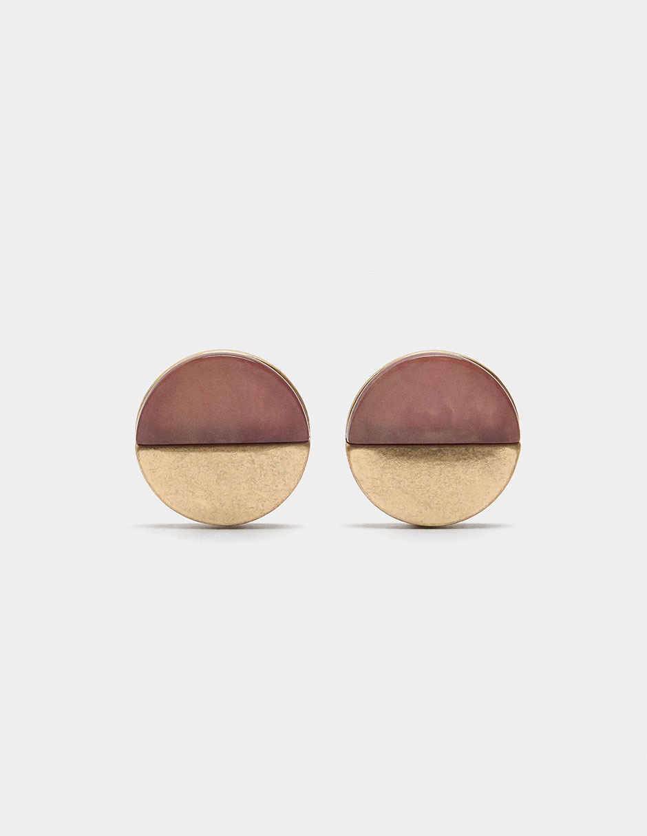 Aretes redondos Chromatic Grace