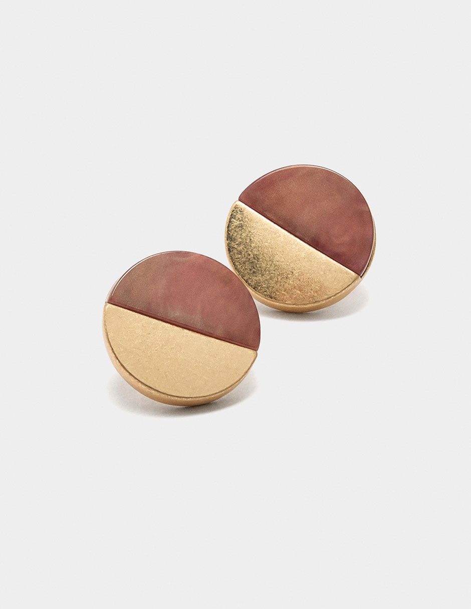 Aretes redondos Chromatic Grace 2