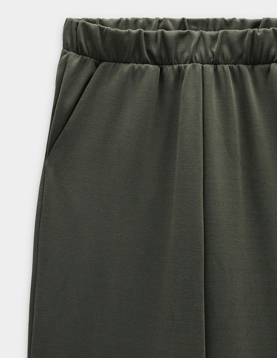 Pantalón wide leg relaxed para mujer 6