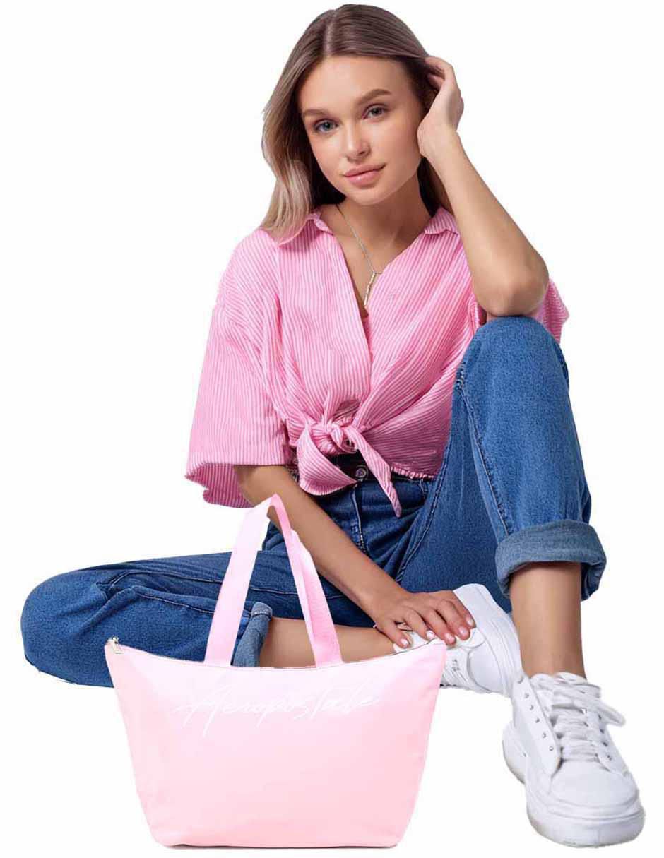 "set/bolsa" shoulder aéropostale fayette no aplica "de" poliéster "para" (si aplica) mujer