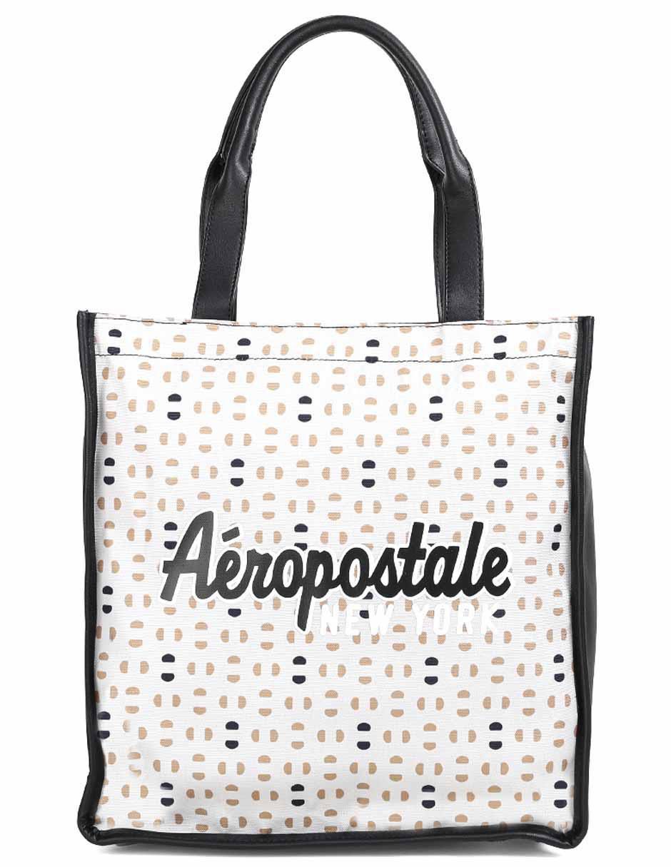 "set/bolsa" tote aéropostale loveliness no aplica "de" algodón y poliuretano "para" (si aplica) mujer