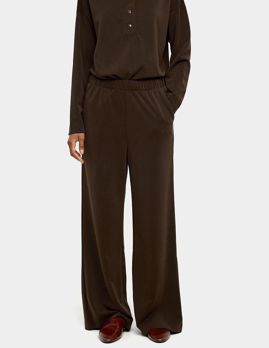 Pantalón capri straight para mujer