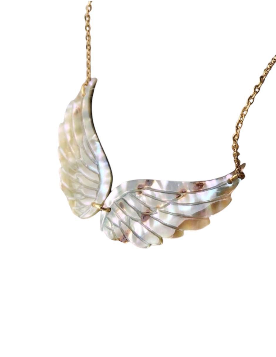 Collar ángel de alas 2
