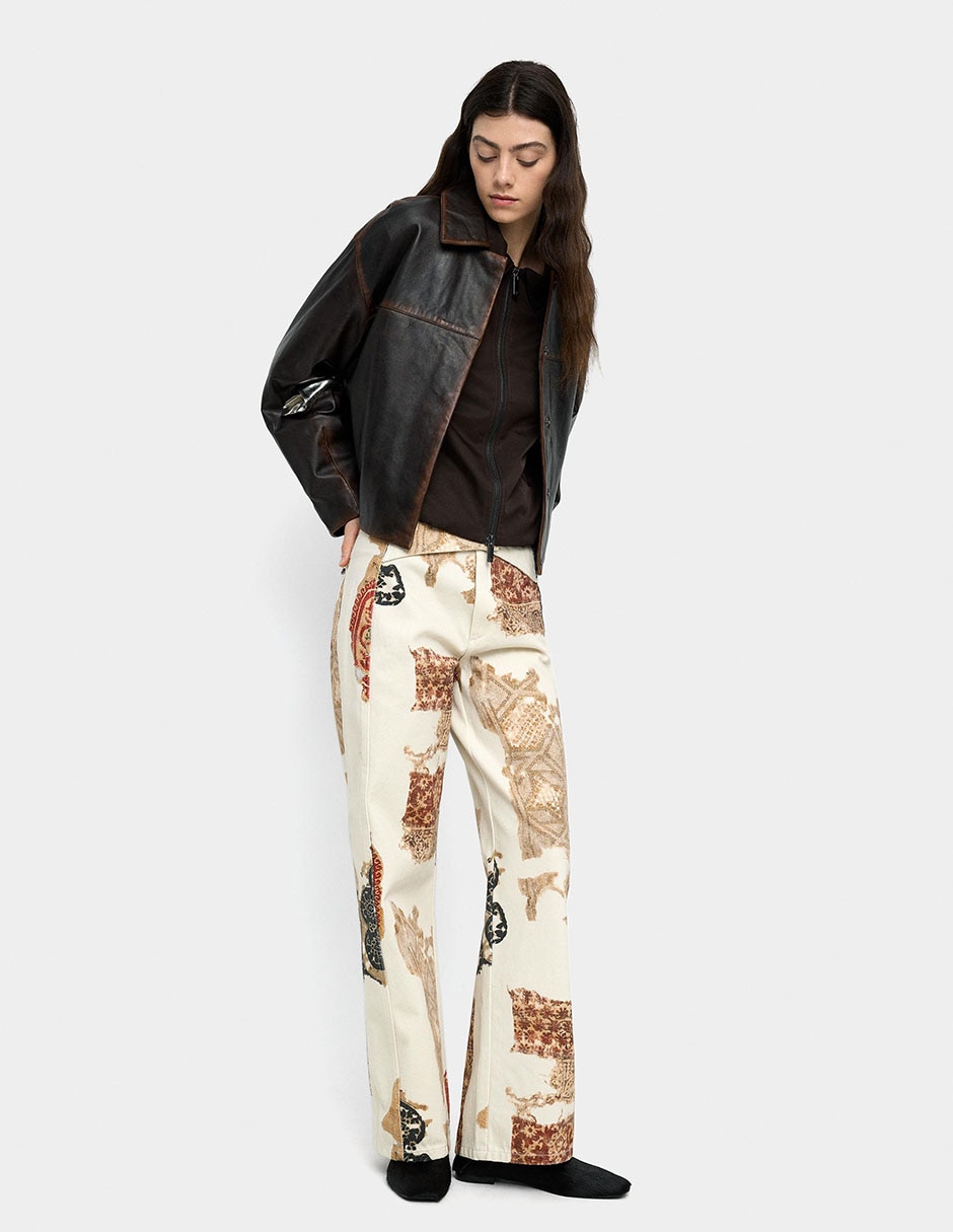 Jeans straight C1 Outubro para mujer 2