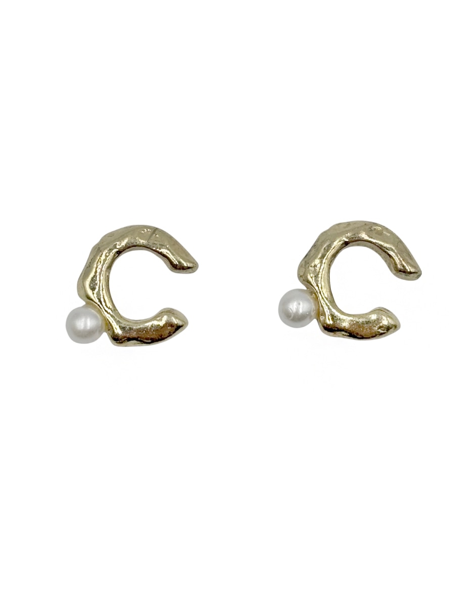 Aretes ear cuff con acabado pulido 3