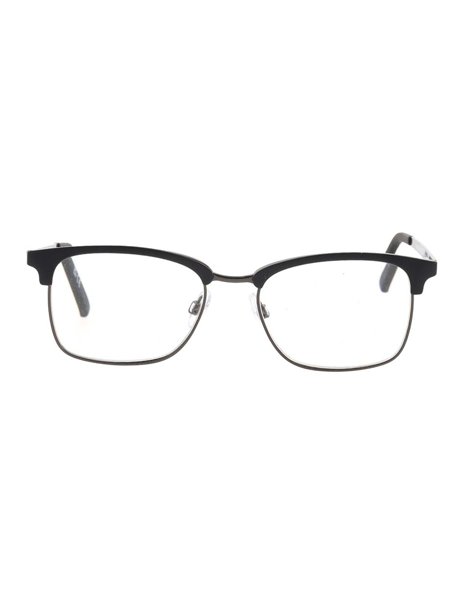 Lentes de lectura Foster Grant Readers FGR PERKINS BLK cuadrado para mujer