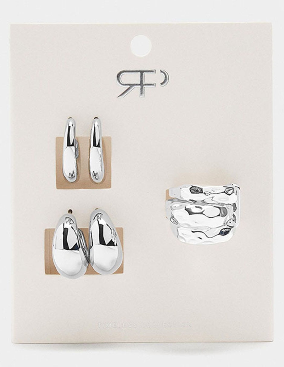 Set aretes y anillo 5