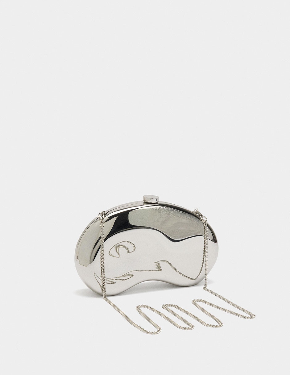 CLUTCH PARFOIS 239, SIN TAMAÑO, PLATEADO